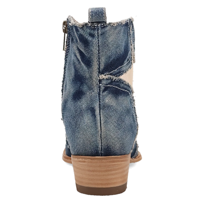 Dan Post DP7109 Women's Stardust Denim Bootie Western Boots