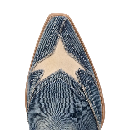 Dan Post DP7109 Women's Stardust Denim Bootie Western Boots