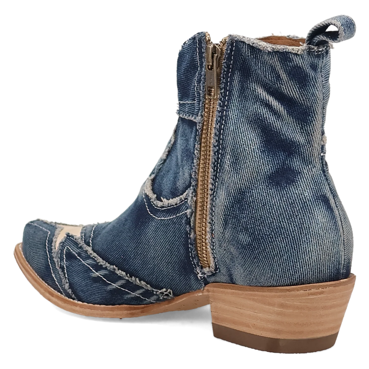 Dan Post DP7109 Women's Stardust Denim Bootie Western Boots