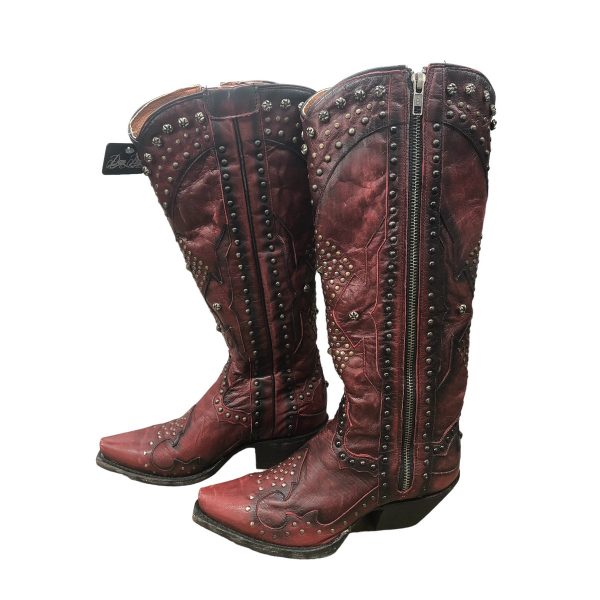 Dan Post Daredevil MFDP4352 Women's Leather Snip Toe Western Boots
