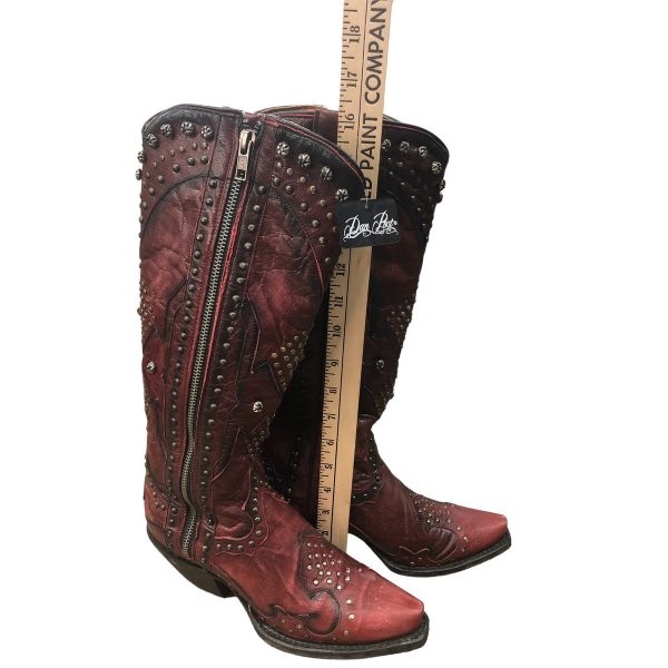 Dan Post Daredevil MFDP4352 Women's Leather Snip Toe Western Boots