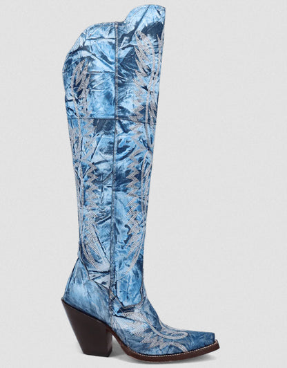 Dan Post DP5106 Women’s Moxie Blue Western Boots – Cowgirl Boots