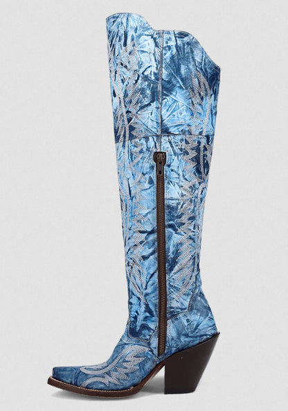 Dan Post DP5106 Women’s Moxie Blue Western Boots – Cowgirl Boots