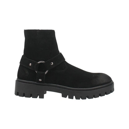 Dingo Road Tip DI845-TOB Men’s Harness Zip Casual Boots – Round Toe