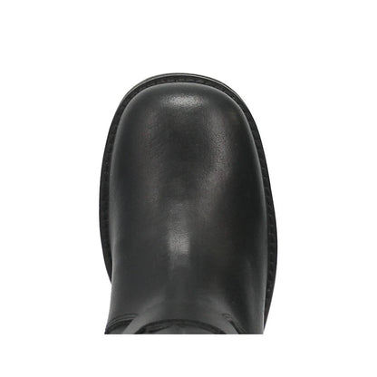 Dingo Harlee Di210-BLA Women’s Leather Round Toe Harness Boots - Black