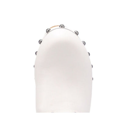Dingo Deadwood Di917-WHI Women’s Leather Slip-On Clog Shoes - White