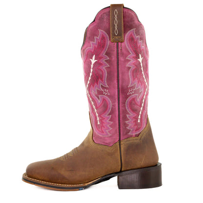Dan Post DP5164 Women’s Scallop Leather Cowgirl Boots
