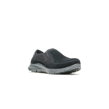 Hytest K10112 Blake Men’s Steel Toe Slip-On Work Shoe, Grey, 8 M