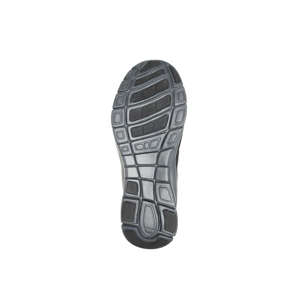Hytest K10112 Blake Men’s Steel Toe Slip-On Work Shoe, Grey, 8 M