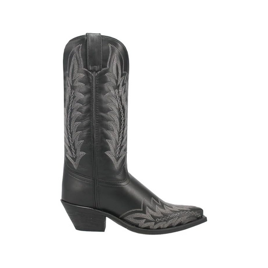 Laredo L52185 Emmylee Women’s Snip Toe Western Boots, Black