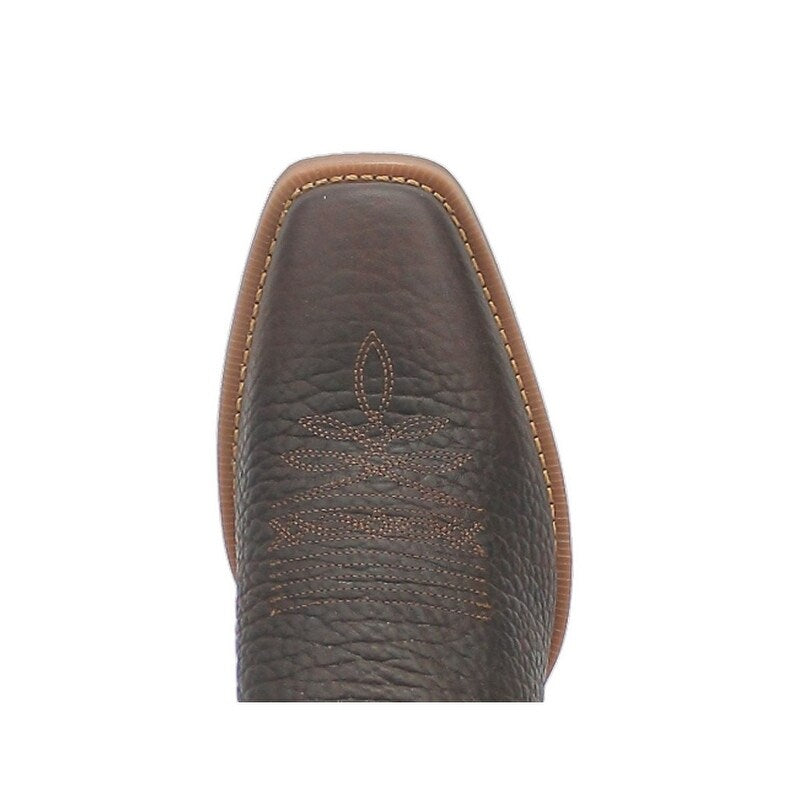 Laredo Kent L68312 Men’s 12" Leather Cowboy Boots – Brown/Red