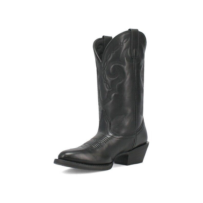 Laredo Maxine L51195 Women’s 11" Round Toe Western Boots – Black