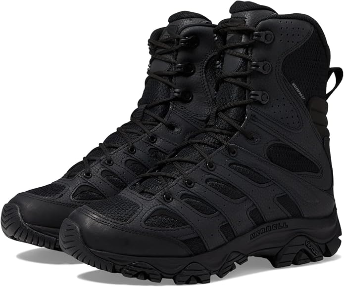 Merrell Moab 3 J003907 Men's 8" Tactical Waterproof Military Side-Zip Boot