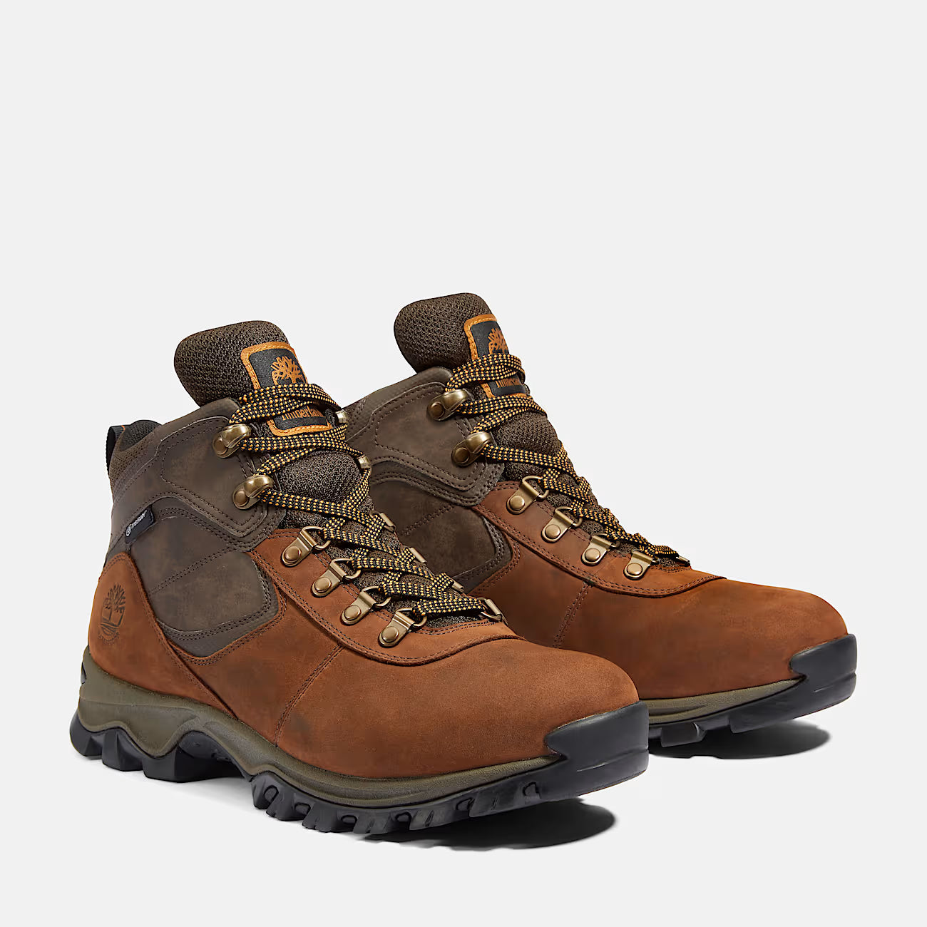 Timberland Men's Mt. Maddsen Mid Waterproof Hiking Boots – Brown (TB12730R242)