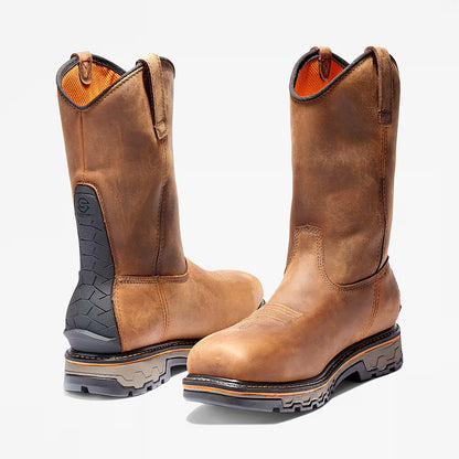 Timberland PRO Men's True Grit Pull-On Composite Toe Waterproof Work Boots (TB1A24BH214)
