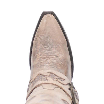 Dan Post DP4204 Women's Sydney White Leather Western Boots