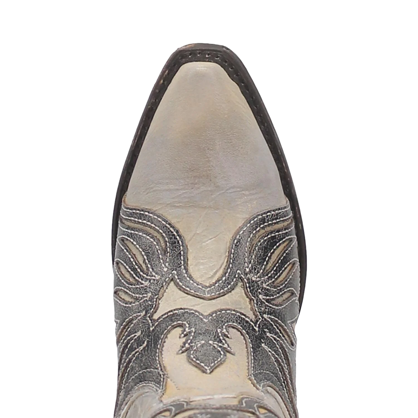 Dan Post Ndulgence DP4347-BK Women's Black & White Western Boots