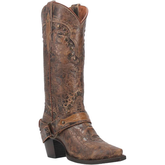 Dan Post Essence MFDP4381 Women's Brown Leather Western Boots