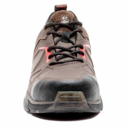 Kodiak KD0A4NKYA34 Men's LKT1 Dark Brown/Red Composite Toe Hiker Safety Work Shoe