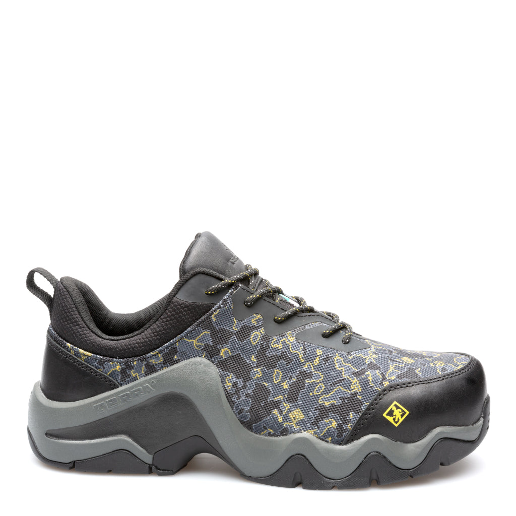 Terra TR0A4NQKB18 Men's EKG Low Nano Composite Toe Athletic Safety Work Shoe - Worky Camo