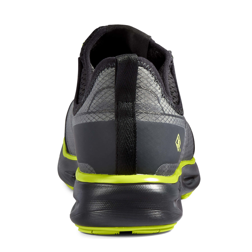 Terra TR0A4NRBA35 Men's Lites Low Nano Composite Toe Athletic Safety Work Shoe - Black/Lime