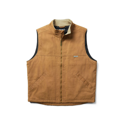 Wolverine W1207250-253 Men’s Sherpa Collar Vest, Whiskey