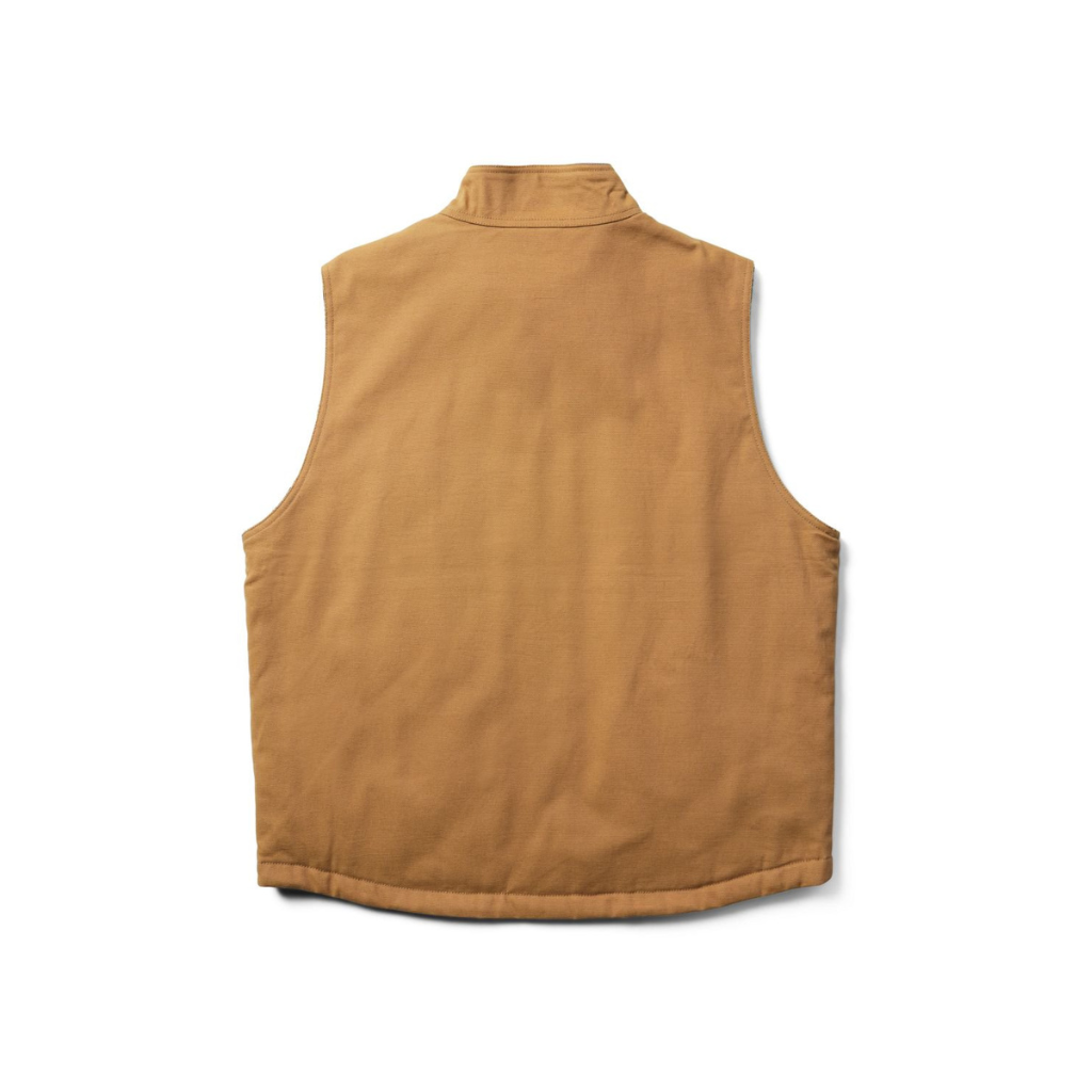Wolverine W1207250-253 Men’s Sherpa Collar Vest, Whiskey