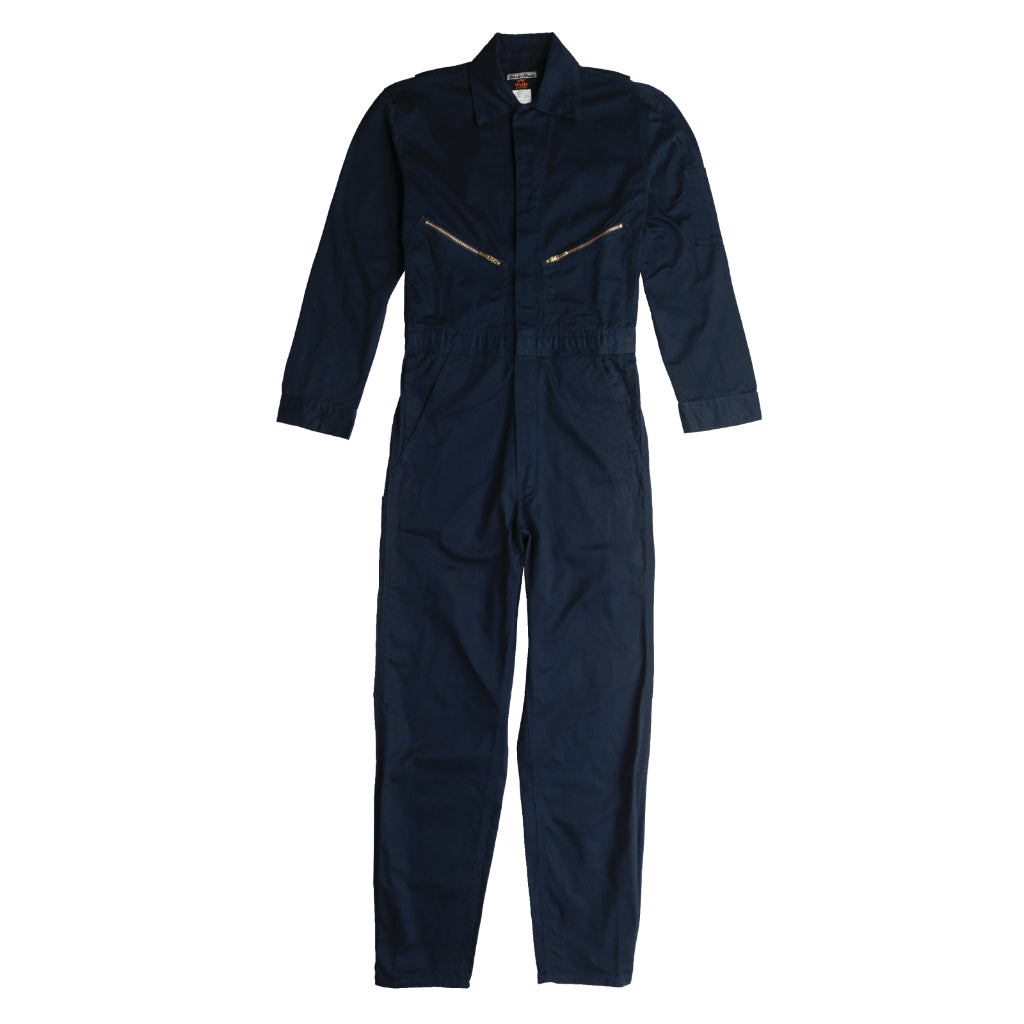 Walls YV55NA Men's Taylor Long Sleeve Twill Non-Insulated Work Coverall, Navy