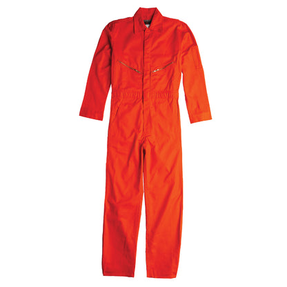 Walls YV55OG Men's Taylor Long Sleeve Twill Non-Insulated Work Coverall, Orange