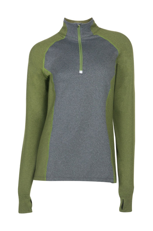 Noble Outfitters 21520-843 Womens Athena Quarter Zip Shirt
