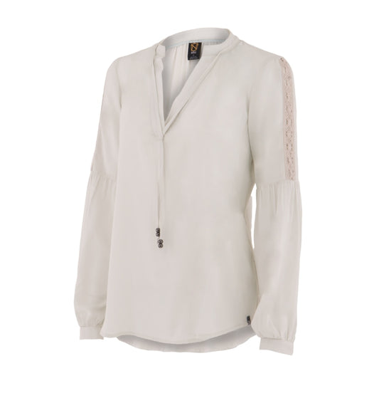 Noble Outfitters 21007-101 Womens Folklore Peasant Top Shirt