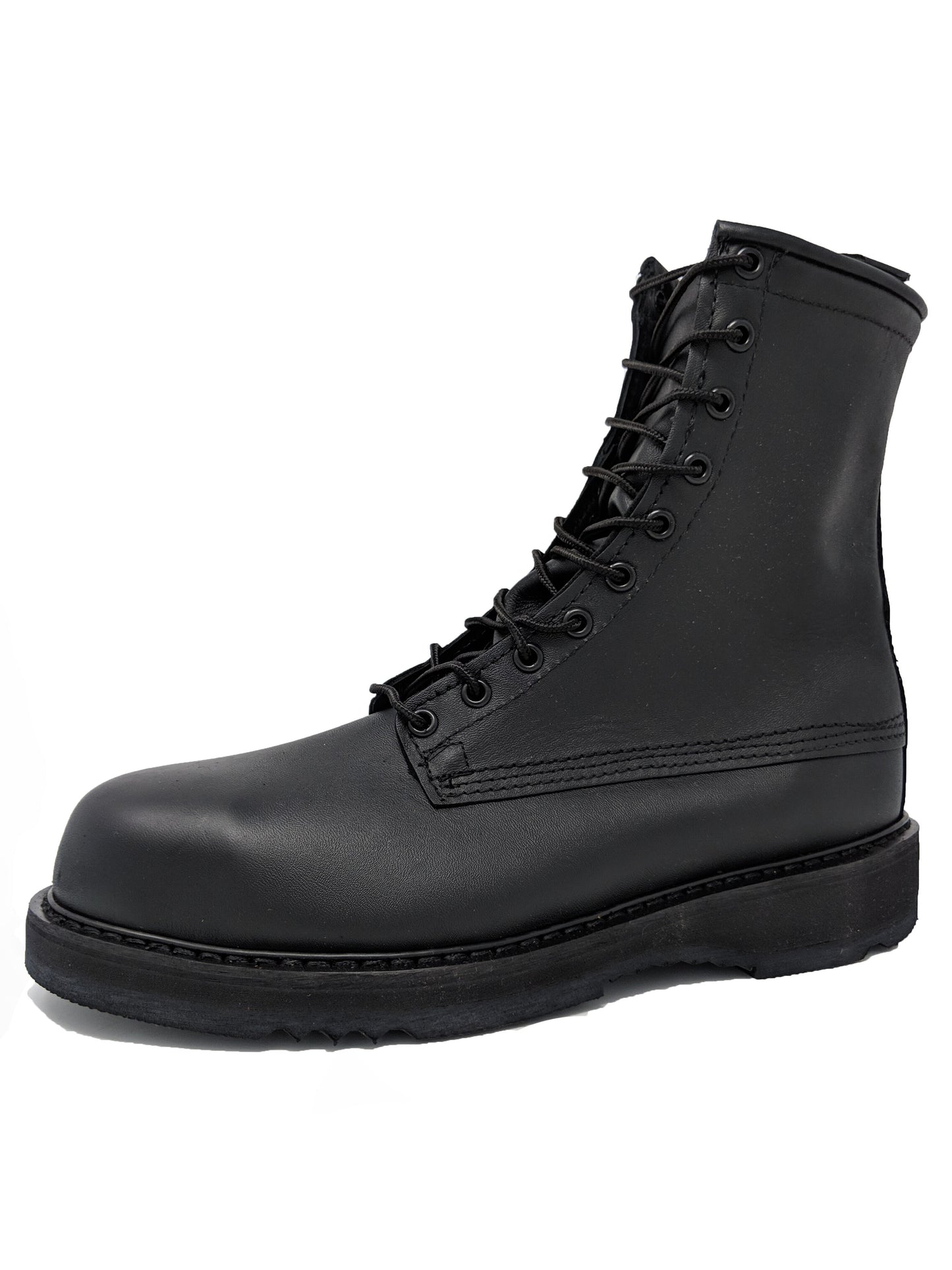 Bates 1950 Mens 8" Army/Navy Black Steel Toe Boot