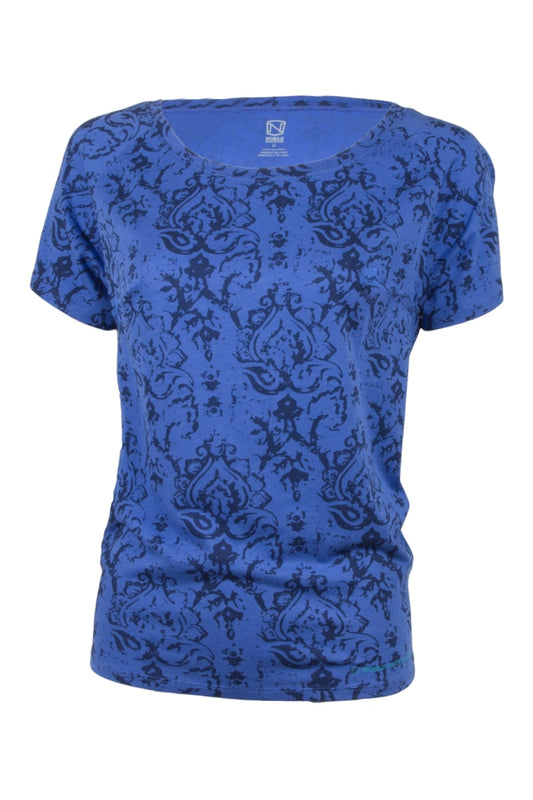 Noble Outfitters 22510-738 Womens Blue Lorinda Top Shirt