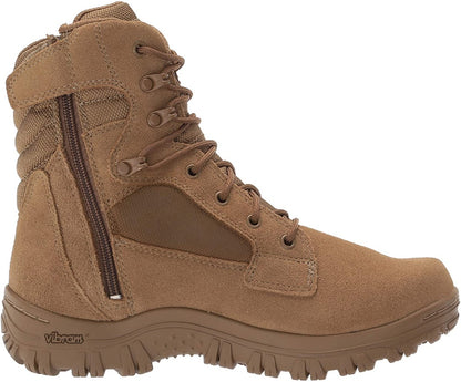 Bates 05702 Womens Cyren Tall Coyote Brown Combat Boot