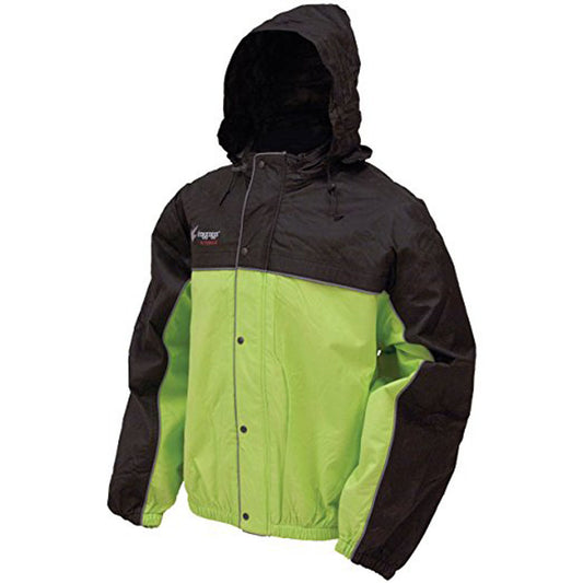 Frogg Toggs Unisex-Adult High Visibility Road Toad Rain Jacket