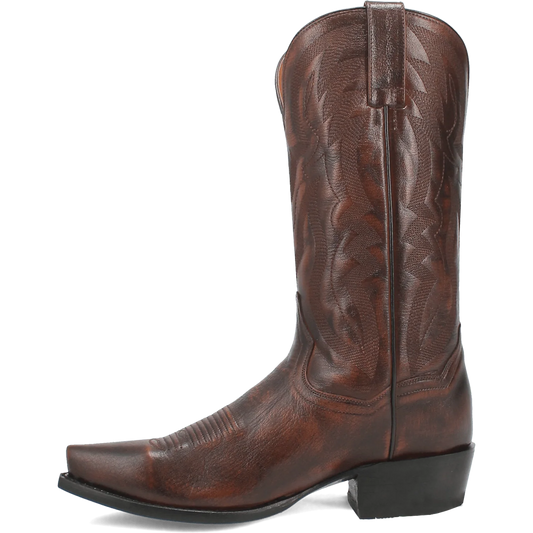 Dan Post Men’s DP3330 Rod Antique Tan Snip Toe Western Boots