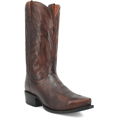 Dan Post Men’s DP3330 Rod Antique Tan Snip Toe Western Boots