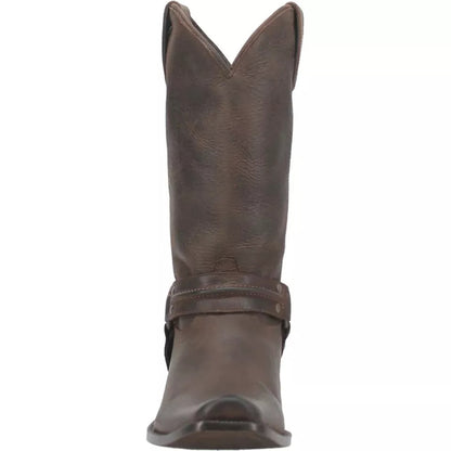 Dingo Mens Hombre Square Toe Western Boot-Brown