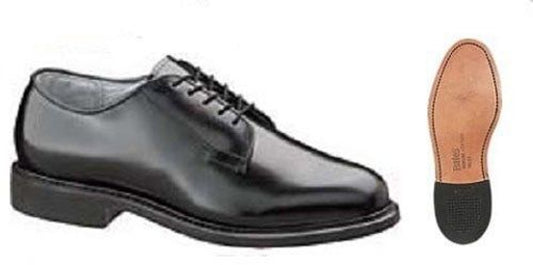 Bates 1708-B Womens Premium Leather Uniform Oxford w/ Leather Sole Shoe