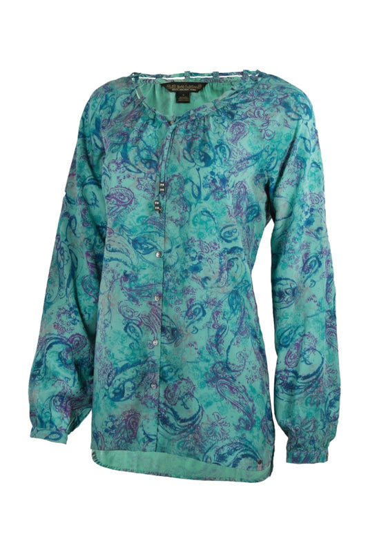 Noble Outfitters 21021-999 Womens Charmer Peasant Shirt
