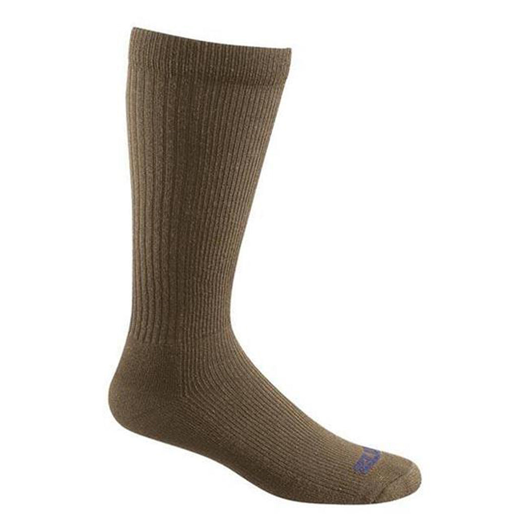 Bates Footwear Mid Calf Thermal Performance Coyote Brown 1 Pk Socks Made in the USA