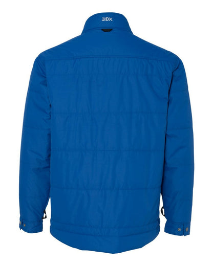 DRI Duck 5371 Men's "Traverse" Puffer Jacket Tech Blue