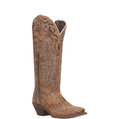 Laredo L52226 Women's Paige Leather Western Boots - Brown