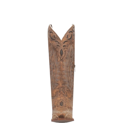 Laredo L52226 Women's Paige Leather Western Boots - Brown
