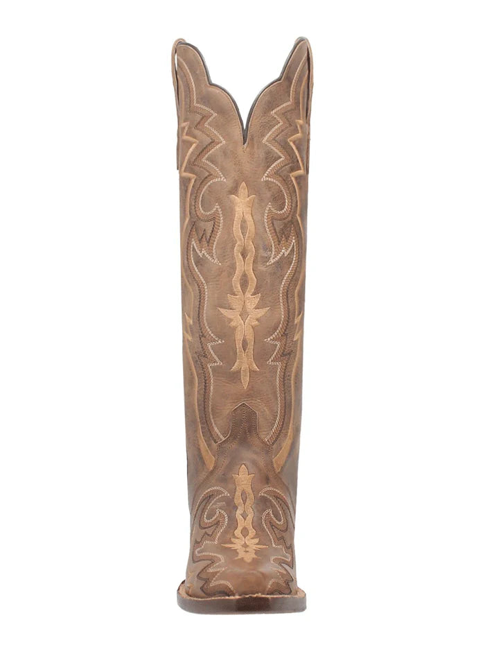 Dan Post Silvie DP4275 Women’s Leather Western Boots – Brown (D)