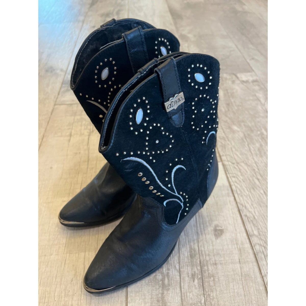 Dingo Di587-BLA Ava Women's Black Western Boots