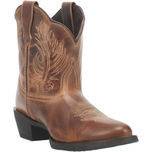 Laredo L51044 Women's Tori Leather Cowboy Boots - Tan