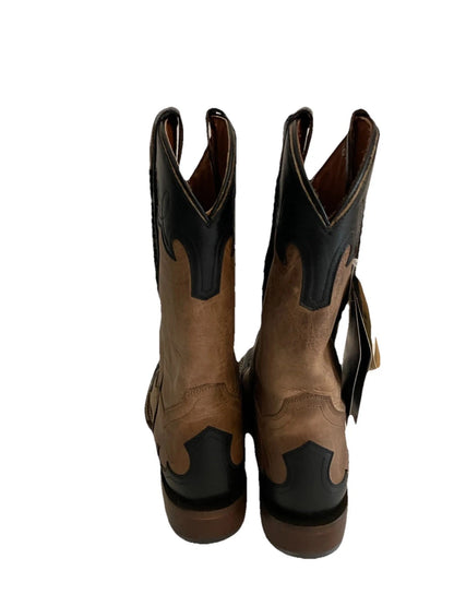 Dan Post DP4986 Women's Kinsel Leather Square Toe Brown Western Boots