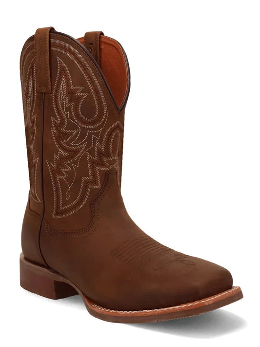 Dan Post Brigston DP5172 Men’s Leather Western Boots – Brown