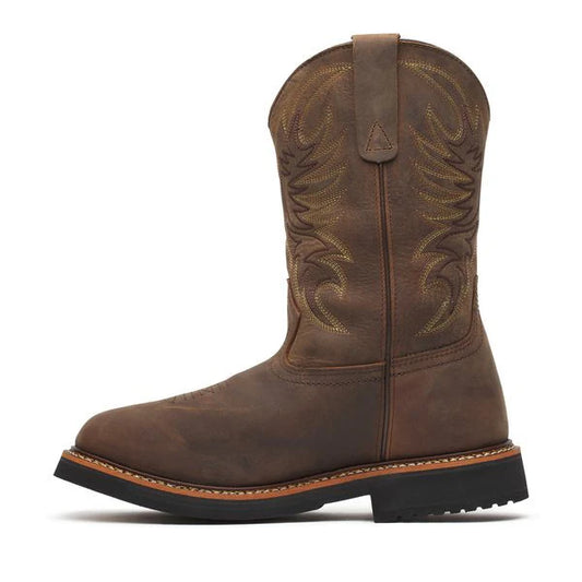 Thorogood 804-4337 Men’s 11" Composite Toe Safety Western Work Boots – Crazy Horse